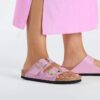 Arizona Big Buckle Naturleder Lack Hochglanz Fondant Pink