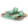 Arizona Big Buckle Nubukleder Bold Jade