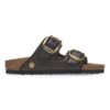 Arizona Big Buckle Textil Raffia Schwarz
