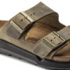 Arizona Crosstown Herren, geöltes Leder, Faded Khaki
