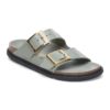 Arizona Droplet Buckle Naturleder Lack