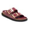 Arizona Droplet Buckle Naturleder Lack