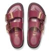 Arizona Droplet Buckle Naturleder Lack