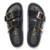 Arizona Droplet Buckle Naturleder Lack