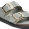 Arizona Droplet Buckle Naturleder Lack