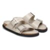 Arizona Droplet Buckle Naturleder Lack