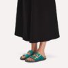 Arizona Droplet Buckle Naturleder Lack