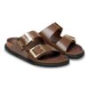 Arizona Droplet Buckle Naturleder Lack