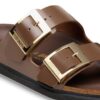 Arizona Droplet Buckle Naturleder Lack