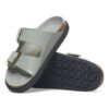Arizona Droplet Buckle Naturleder Lack