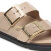 Arizona Droplet Buckle Naturleder Lack
