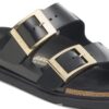 Arizona Droplet Buckle Naturleder Lack