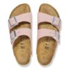 Arizona Flex Plateau Nubukleder Soft Pink