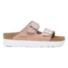 Arizona Flex Plateau Nubukleder Soft Pink