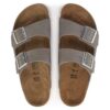Arizona Flex Platform Nubukleder Dove Grey