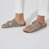 Arizona Flex Platform Nubukleder Dove Grey