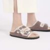 Arizona Lammfell Wildleder-Lammfell Faded Purple