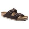 Arizona Nubukleder Stierleder Soft Brown