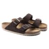 Arizona Nubukleder Stierleder Soft Brown