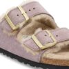 Arizona Shearling Wildleder mit Fell