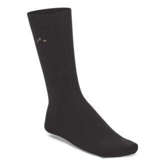 Baumwoll-Rippsocken Baumwolle Polyamid Elasthan