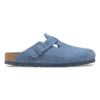 Boston Soft Footbed Wildleder Elemental Blue