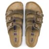 Florida Soft Footbed aus geöltem Leder, tabakbraun