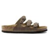 Florida Soft Footbed aus geöltem Leder, tabakbraun