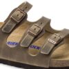 Florida Soft Footbed aus geöltem Leder, tabakbraun