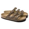 Florida Soft Footbed aus geöltem Leder, tabakbraun