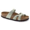 Franca Soft FootbedN Nubukleder Matcha