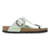 Gizeh Big Buckle Naturleder Lack