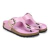 Gizeh Big Buckle Naturleder Lack