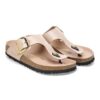 Gizeh Big Buckle Naturleder Lack