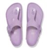 Gizeh Big Buckle Naturleder Lack Hochglanz Crocus