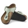Gizeh Big Buckle Nubukleder Matcha