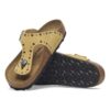 Gizeh-Nieten Wildleder Ocker