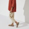 Gizeh Vegan Big Buckle Textil Faded Khaki