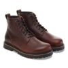 Highwood Lace Mid Herren Leder Schokoladenbraun