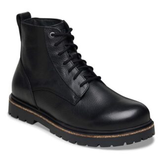 Highwood Lace Mid Herren Leder Schwarz