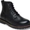 Highwood Lace Mid Damen Leder Schwarz