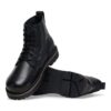 Highwood Lace Mid Damen Leder Schwarz