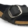 Madrid Big Buckle Lammfell Naturleder geölt