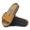 Madrid Big Buckle Nubukleder Burnt Orange