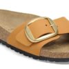 Madrid Big Buckle Nubukleder Burnt Orange