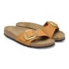 Madrid Big Buckle Nubukleder Burnt Orange
