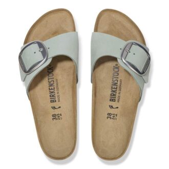 Madrid Big Buckle Nubukleder Pure Sage