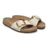 Madrid Big Buckle Textil-Canvas Eggshell