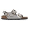 Milano Big Buckle Naturleder Lack