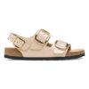 Milano Big Buckle Naturleder Lack